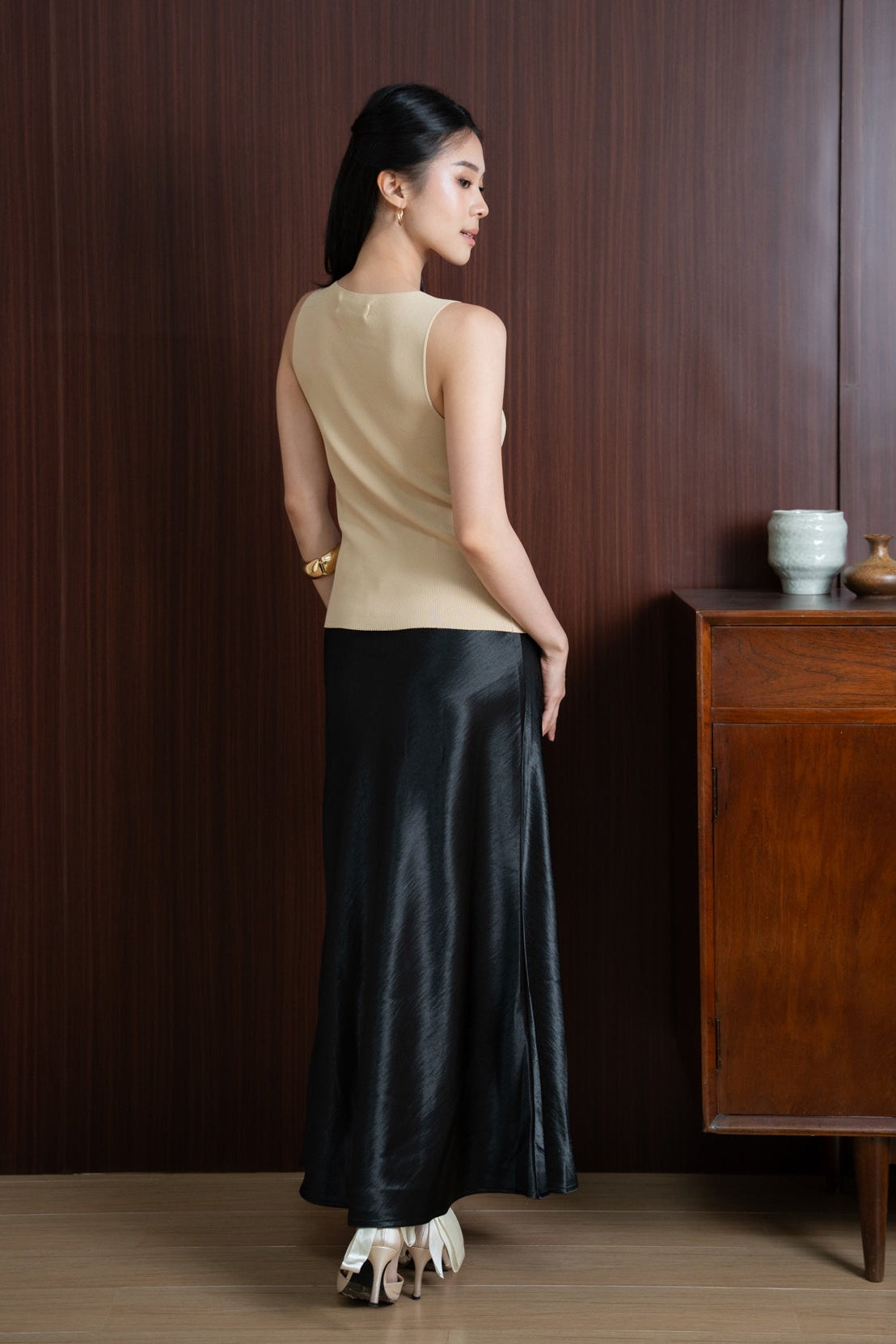 Ariel Satin Skirt