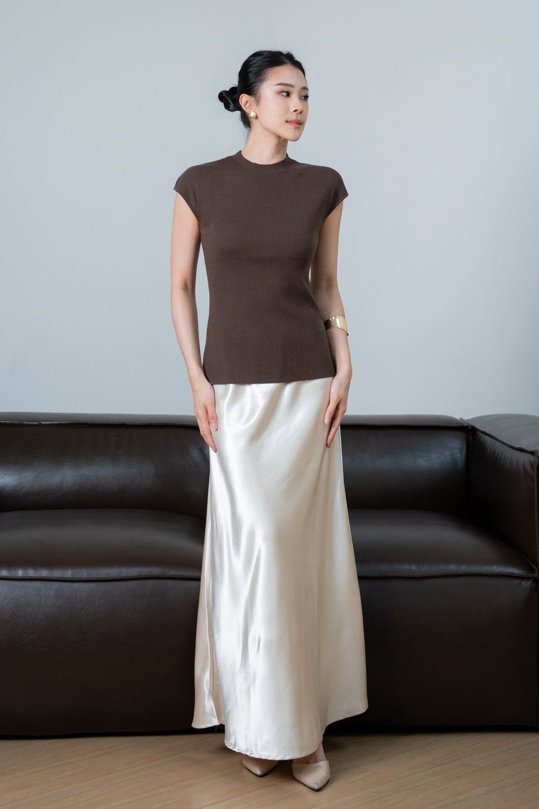 Ariel Satin Skirt