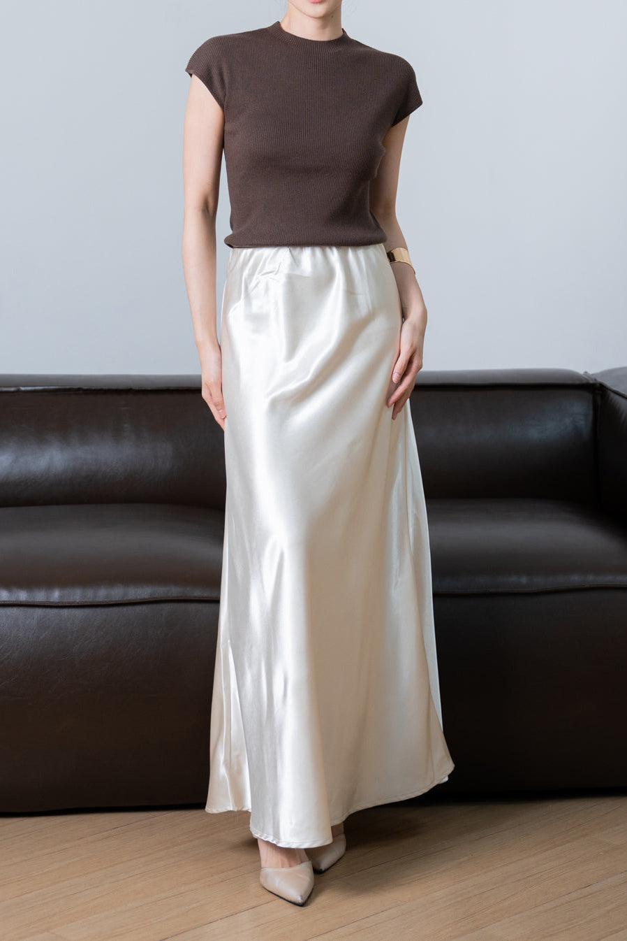 Ariel Satin Skirt