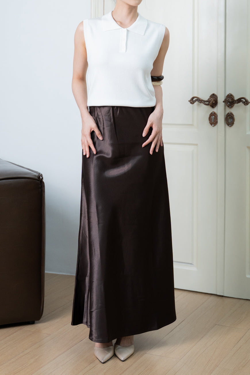 Ariel Satin Skirt