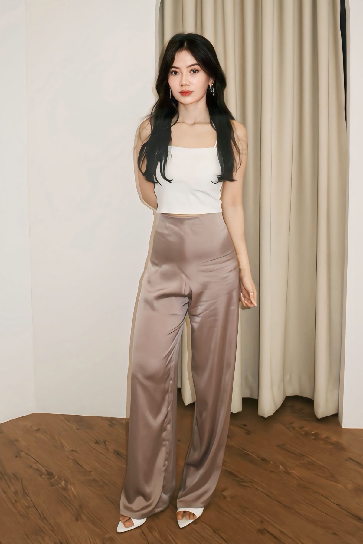 Jardin Satin Pants