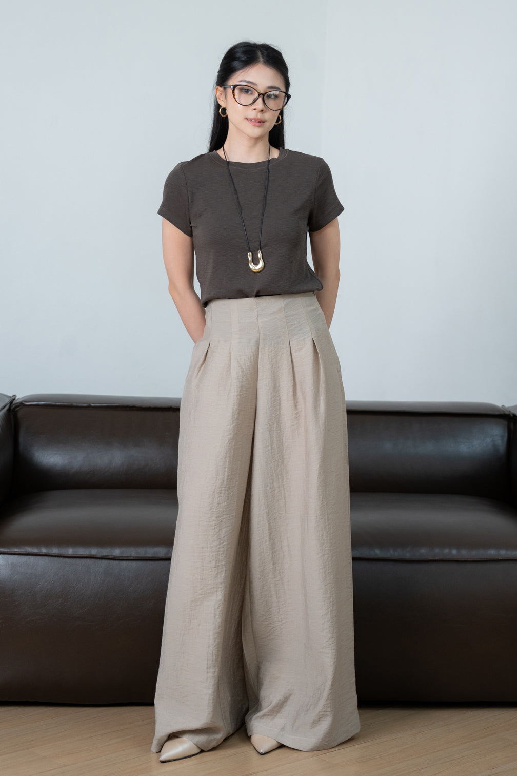 Como Pleated Pants