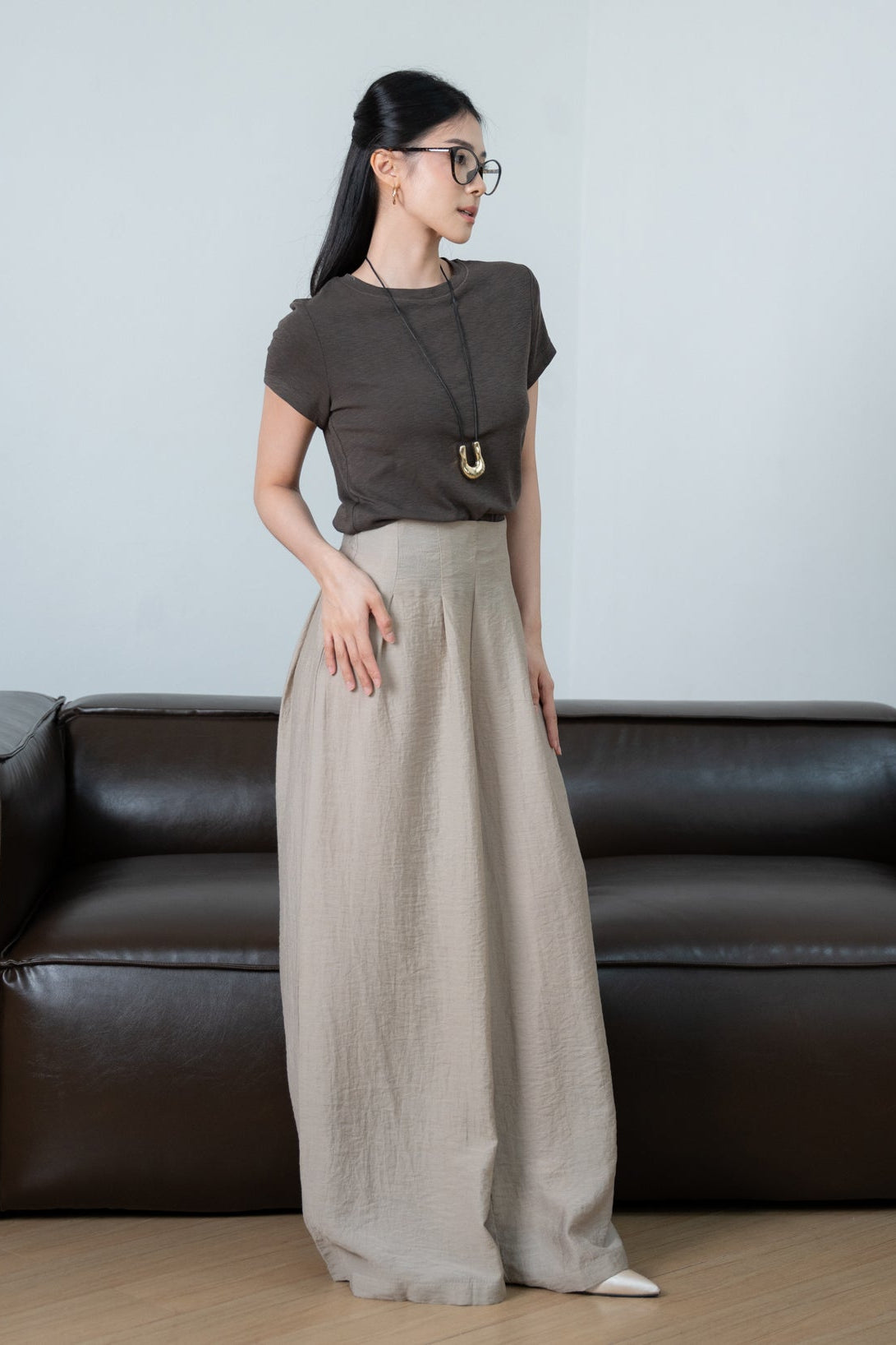 Como Pleated Pants