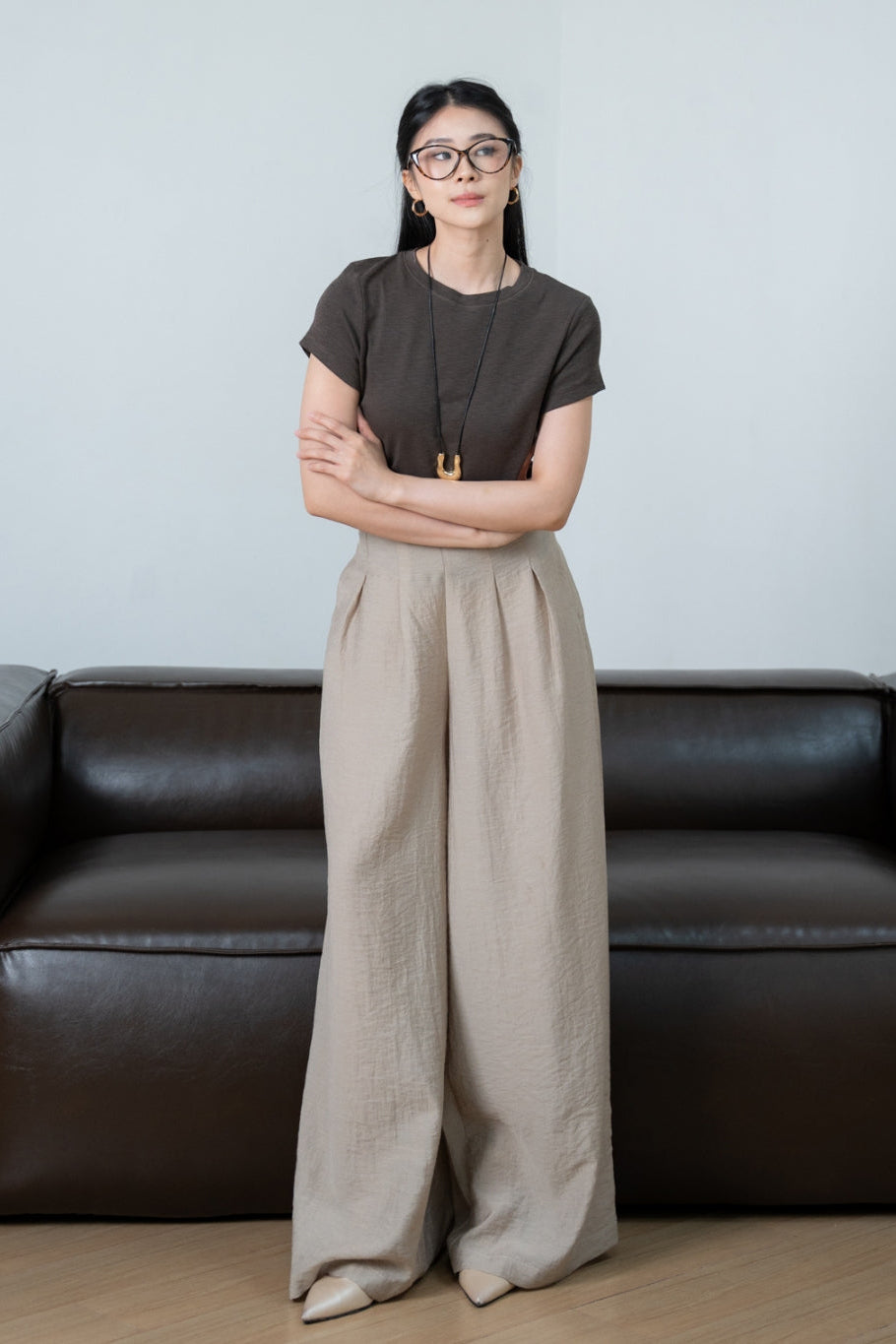 Como Pleated Pants